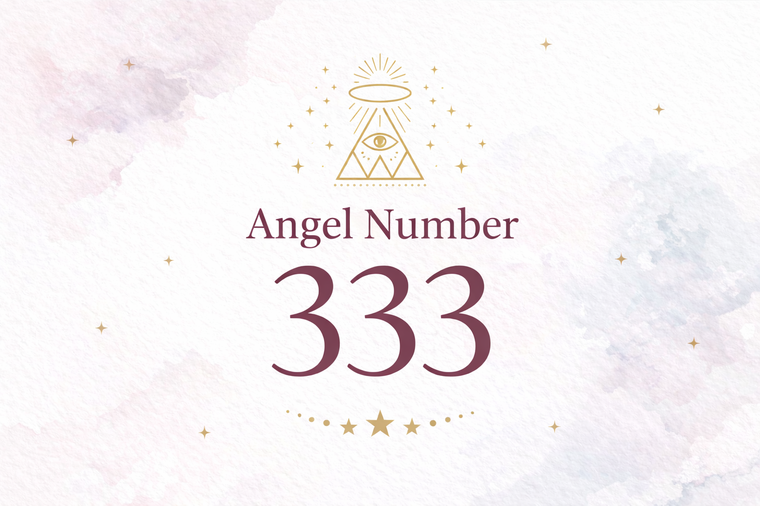 Angel number 333 meaning and spiritual significance