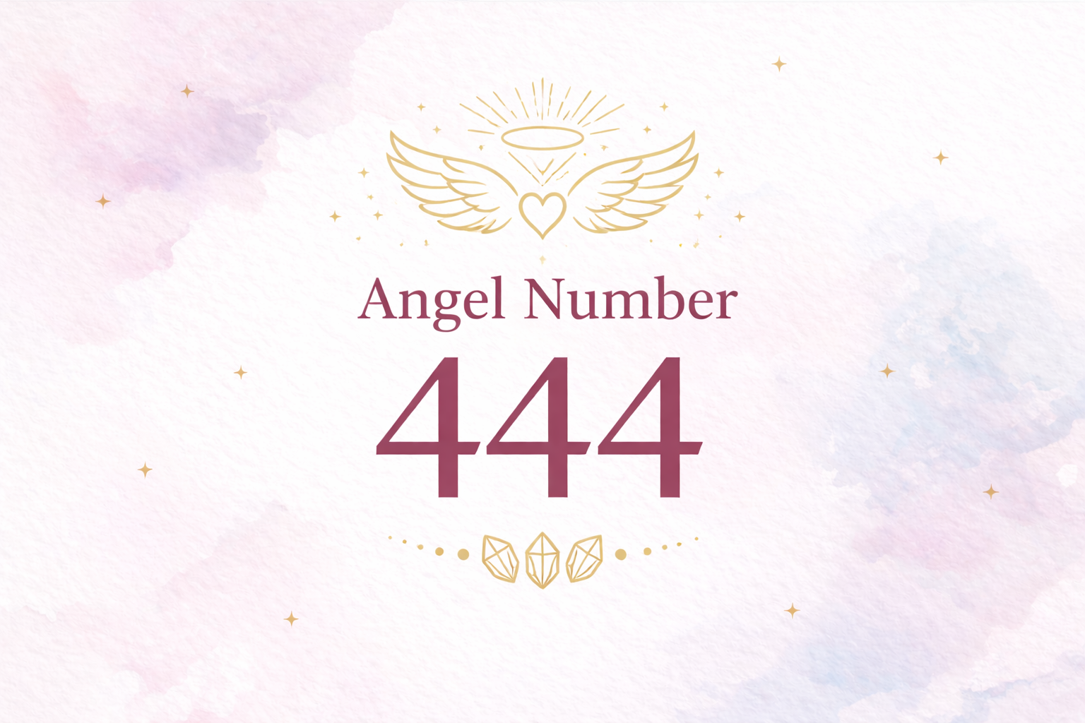 Angel number 444 meaning and spiritual significance